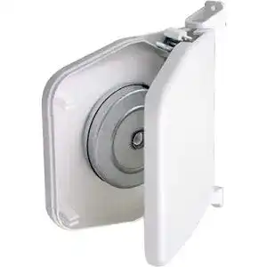 Schellenberg 50151 Rolladen Gurtwickler Aufputz – 180° schwenkbar
