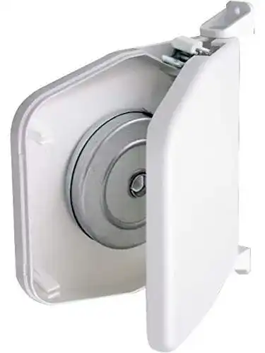 Schellenberg 50151 Rolladen Gurtwickler Aufputz – 180° schwenkbar