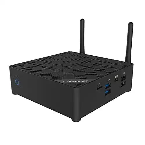 Lüfterloser Mini-PC Orbsmart AW-13 mit Windows 11 Pro und 4K Unterstützung