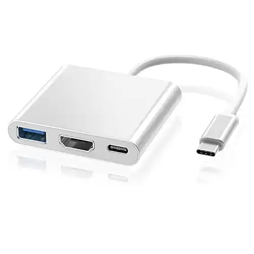 USB-C HDMI Adapter ElecMoga 3-in-1 4K für vielseitige Nutzung