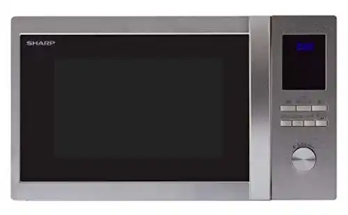 Sharp R922STWE 3-in-1 Mikrowelle mit Grill und Dampffunktion