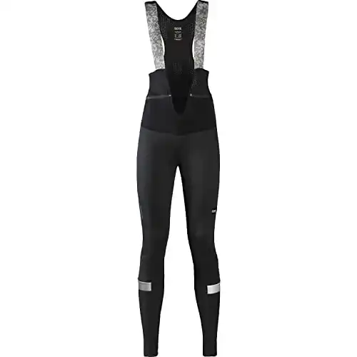 Bibshorts Damen GORE WEAR Thermo Fahrrad-Trägerhose mit Sitzpolster