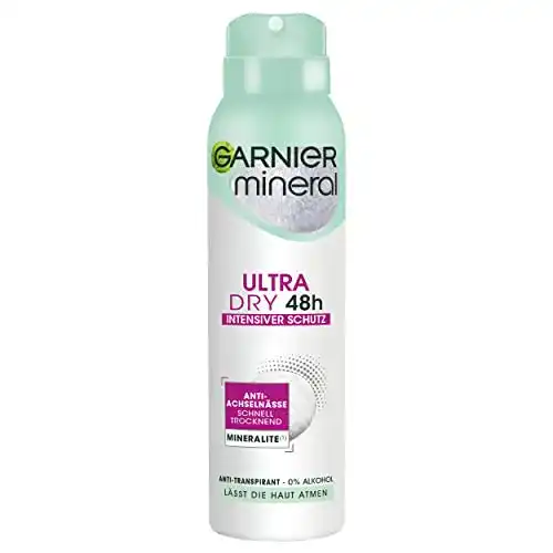 Garnier Deo-Spray mit Anti-Transpirant für langanhaltenden Schutz