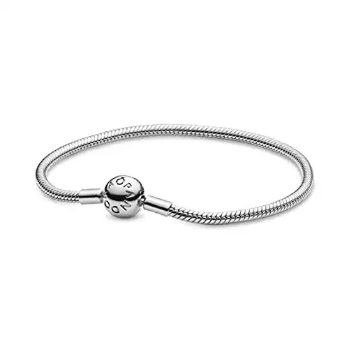 Pandora Damen-Armband mit Kugelverschluss aus 925er Silber