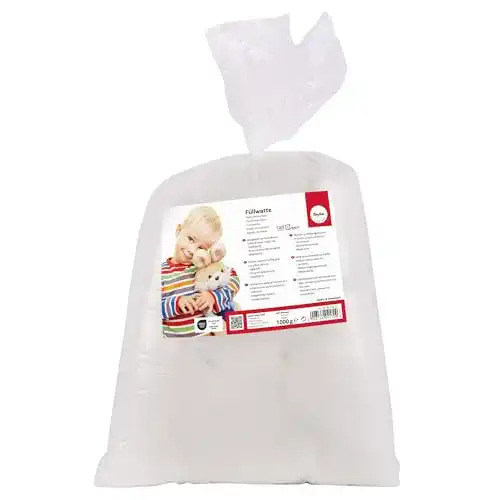 Füllwatte von Rayher Hobby 1000 g Beutel hochflauschig