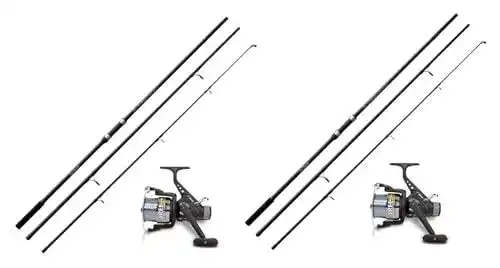 Karpfenruten Lineaeffe 2X Karpfenset mit 3,60m Ruten und Schnur