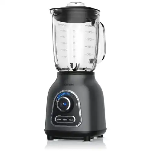 Arendo Profi-Standmixer mit Glasbehälter und Smoothie-Funktion