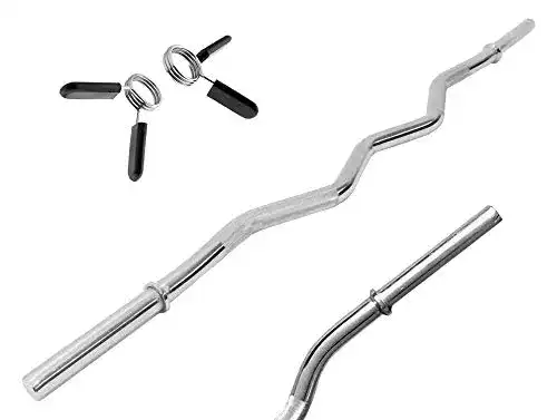 SZ-Stange Power Extreme Curlstange 120cm mit Federverschlüssen