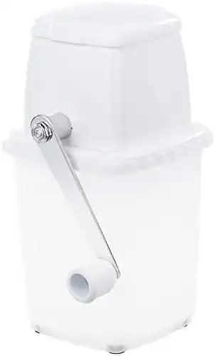 Ice Crusher Rosenstein & Söhne: Stromloser Eiscrusher für Cocktails