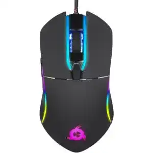 Linkshänder Gaming Maus Klim Aim mit RGB Beleuchtung und 7000 DPI