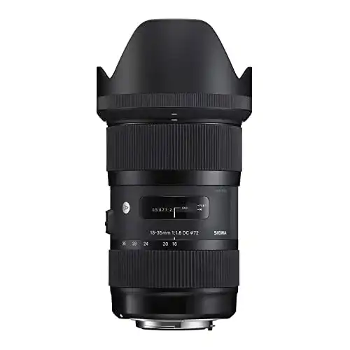 Sigma 18-35mm F1.8 DC HSM Art Objektiv für Nikon F Bajonett
