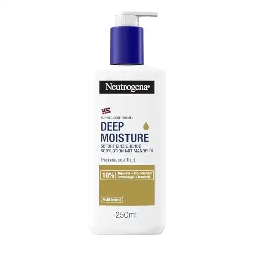 Neutrogena Deep Moisture Bodylotion mit Mandelöl 250 ml