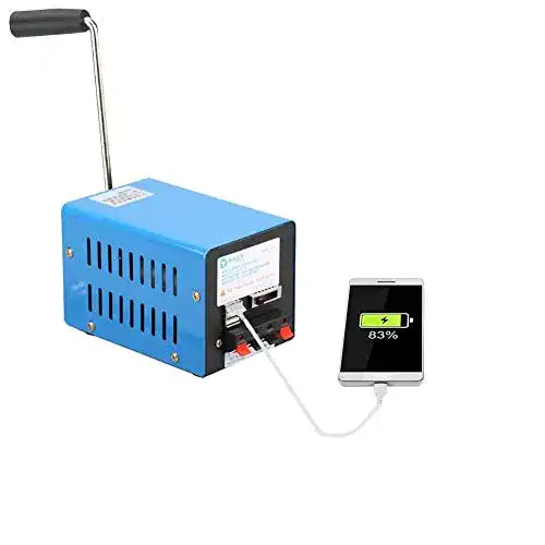 Handkurbelgenerator von Likeitwell mit 20W Leistung