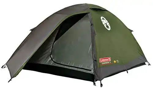 3-Personen Zelt Coleman 2000012146 Campingzelt in Grün