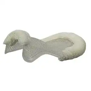 Acavallo Gel Pad Therapeutic mit Lammfell in Größe M