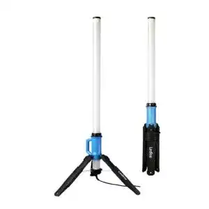 LED Tower Baustrahler Ledino 120W mit 360° Lichtsäule