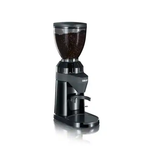Graef CM802 Elektrische Kaffeemühle mit Edelstahl-Kegelmahlwerk