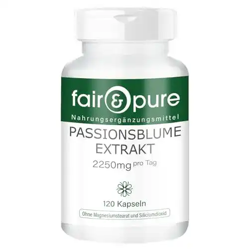 Passionsblume Kapseln – Fair & Pure Passionsblume Extrakt