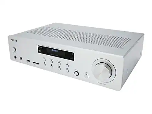 Aiwa AMU-120BT/SL AV-Receiver mit Bluetooth 5.0 und 120 Watt Leistung
