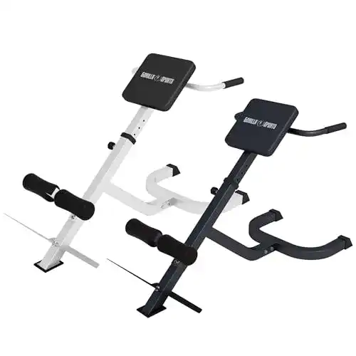 Rückentrainer von Gorilla Sports für effektives Rücken- und Bauchtraining
