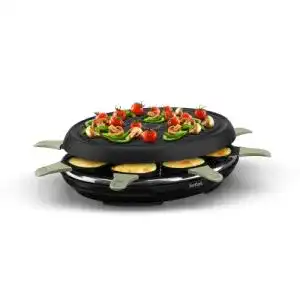 Tefal Raclette Neo Deco Eco Design 8 RE31E8 für 8 Personen