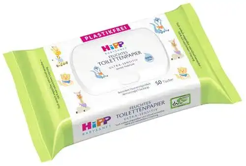 Feuchtes Toilettenpapier HiPP Babysanft für Kinder