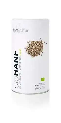 Hanfsamen Hanf & Natur Bio 1kg – Vegan und reich an Omega-3