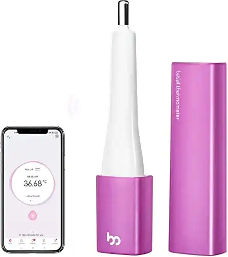 Basalthermometer Femometer Vinca mit Bluetooth und App-Funktionalität