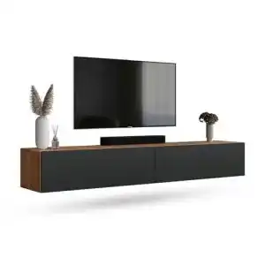 TV-Möbel Planetmöbel West TV-Schrank 200 cm – funktionaler Fernsehtisch