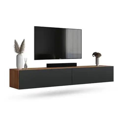 TV-Möbel Planetmöbel West TV-Schrank 200 cm – funktionaler Fernsehtisch