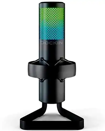 Richtmikrofon DOCKIN MP3000 Kondensator Mikrofon für PC und Gaming