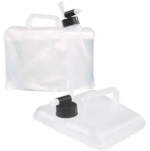 Wasserkanister mit Hahn von Semptec für Camping und Outdoor