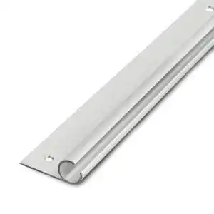 Kederschiene Hummelladen 2 x Aluminium, 1,2 Meter Länge für Keder