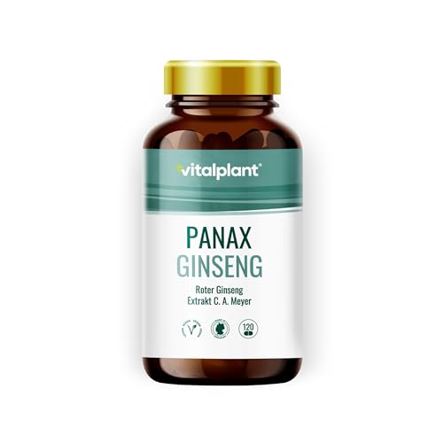 Ginseng-Kapseln von Vitalplant mit Panax Ginseng C.A. Meyer