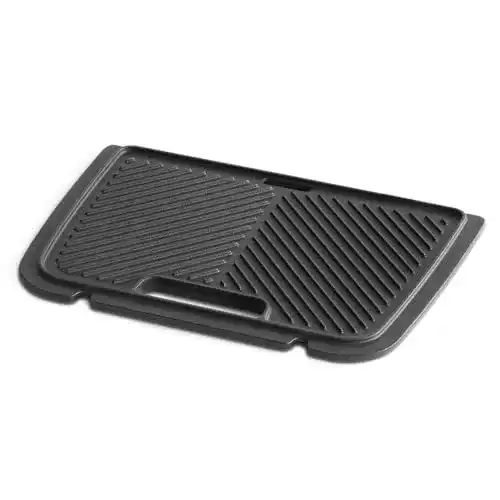Gusseisen Grillplatte von BURNHARD für Gasgrill Wayne, 23,5 x 35 cm