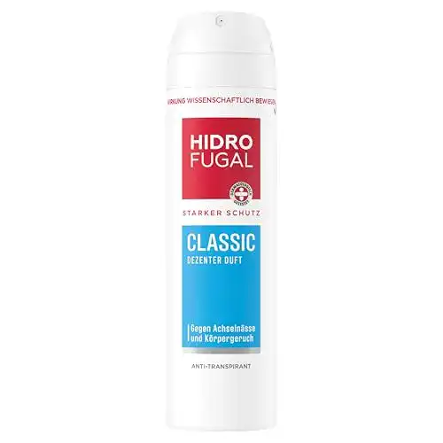 Hidrofugal Anti-Transpirant Classic Spray 150 ml für zuverlässigen Schutz