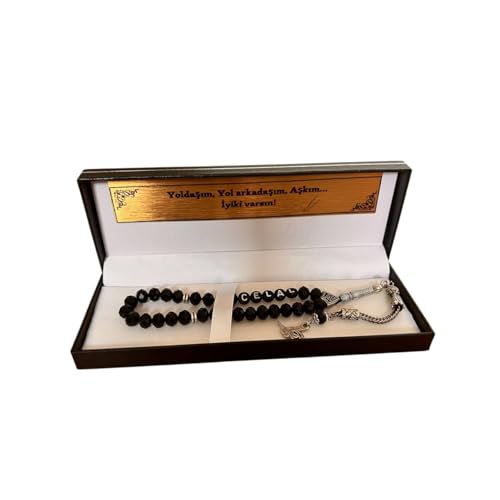 Tesbih Generic Honey, Handgefertigte Gebetsperlen aus 925er Silber