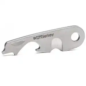 Multitool Schlüsselanhänger Wunderkey 3-in-1 mit Paketöffner und Flaschenöffner