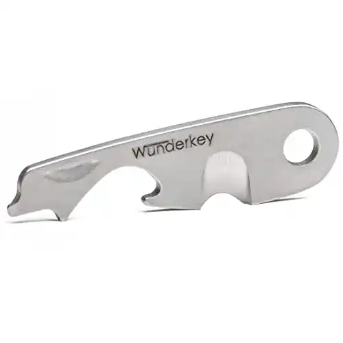 Multitool Schlüsselanhänger Wunderkey 3-in-1 mit Paketöffner und Flaschenöffner