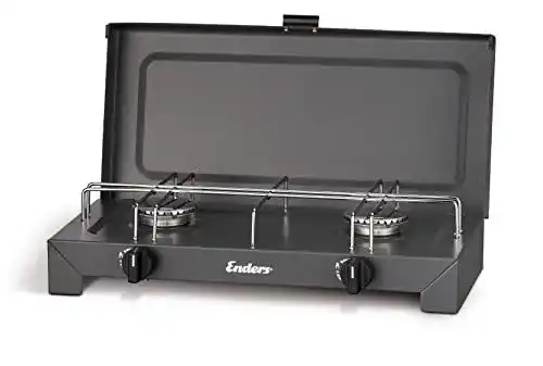 Gaskocher 2-flammig von Enders für Camping und Outdoor-Aktivitäten