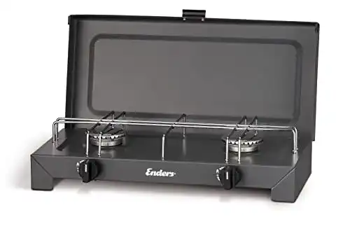 Gaskocher 2-flammig von Enders für Camping und Outdoor-Aktivitäten