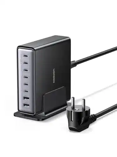 Ugreen USB C Ladegerät 200W GaN Netzteil mit 8 Anschlüssen