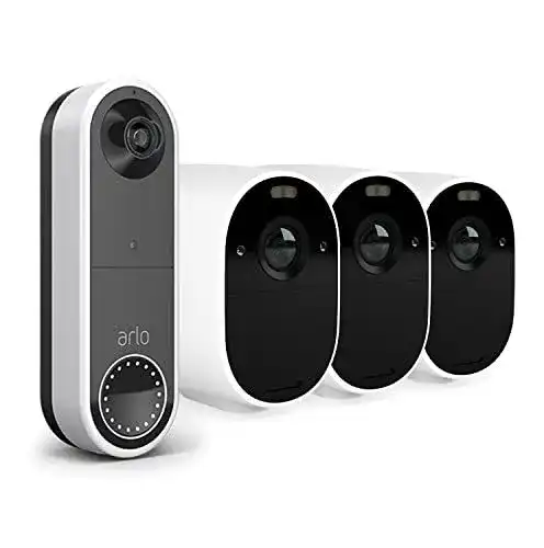 Arlo Essential kabellose Video-Türklingel mit HD-Video und Akku