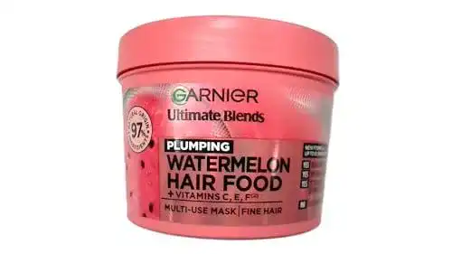 Garnier Hair Food 3-in-1 Feinhaarkur Maske für pflegeleichtes Haar