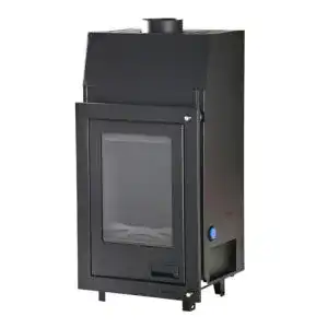 Wasserführender Kaminofen Aquaflam HSF23-052 12 Flat Manual