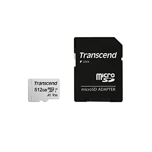 Transcend TS512GUSD300S-AE 512GB microSD UHS-I U3 A1