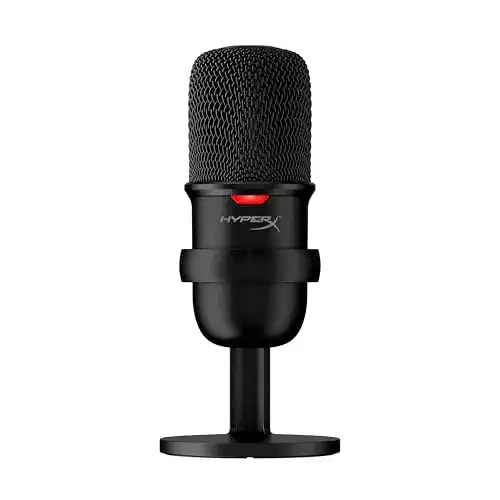 Großmembran Mikrofon HyperX SoloCast für Gaming und Podcasts