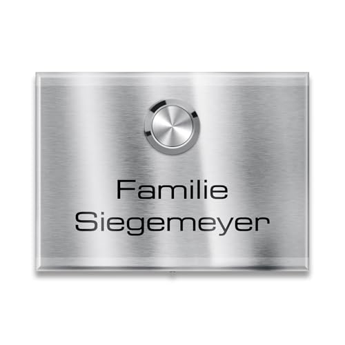 Funkklingel Edelstahl von Metzler kabellos, UV-beständig und langlebig