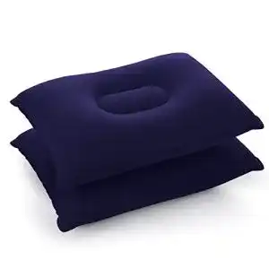 Idocolors Aufblasbares Campingkissen 2 Stück für Reisen und Outdoor