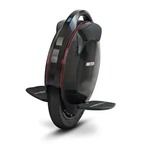 Inmotion V8S Elektrisches Einrad für Erwachsene, Schwarz, 1000W Motor